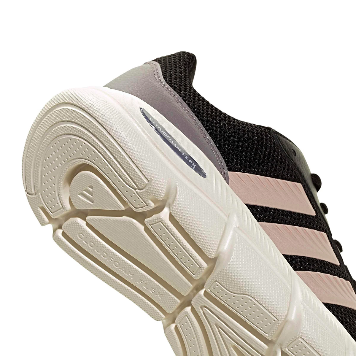 ZAPATILLAS MUJER ADIDAS CASUALES NEGRO CLOUDFOAM FLEX - LACES - 8
