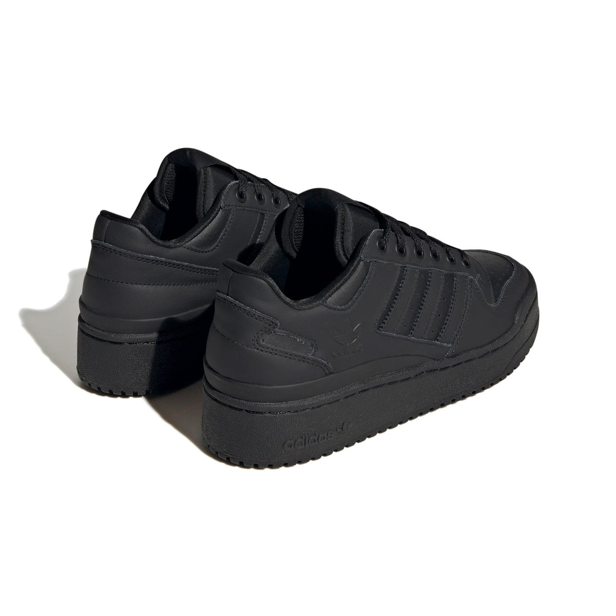 ZAPATILLAS MUJER ADIDAS ORIGINALS CASUALES NEGRO FORUM BOLD STRIPES CUERO - 4