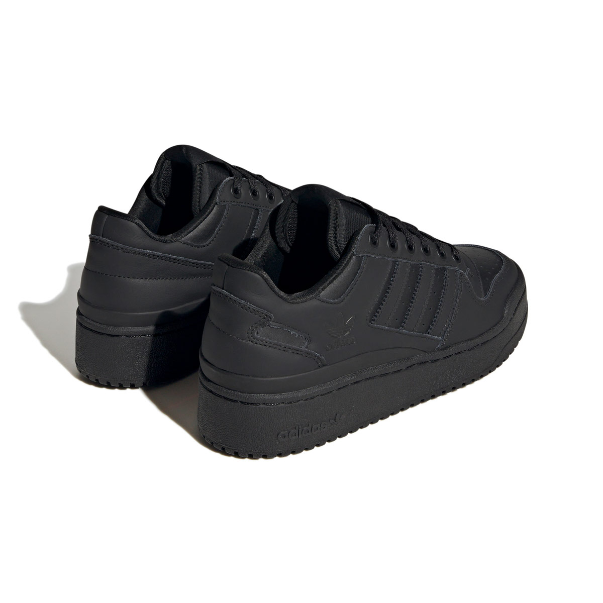 ZAPATILLAS MUJER ADIDAS ORIGINALS CASUALES NEGRO FORUM BOLD STRIPES CUERO - 4