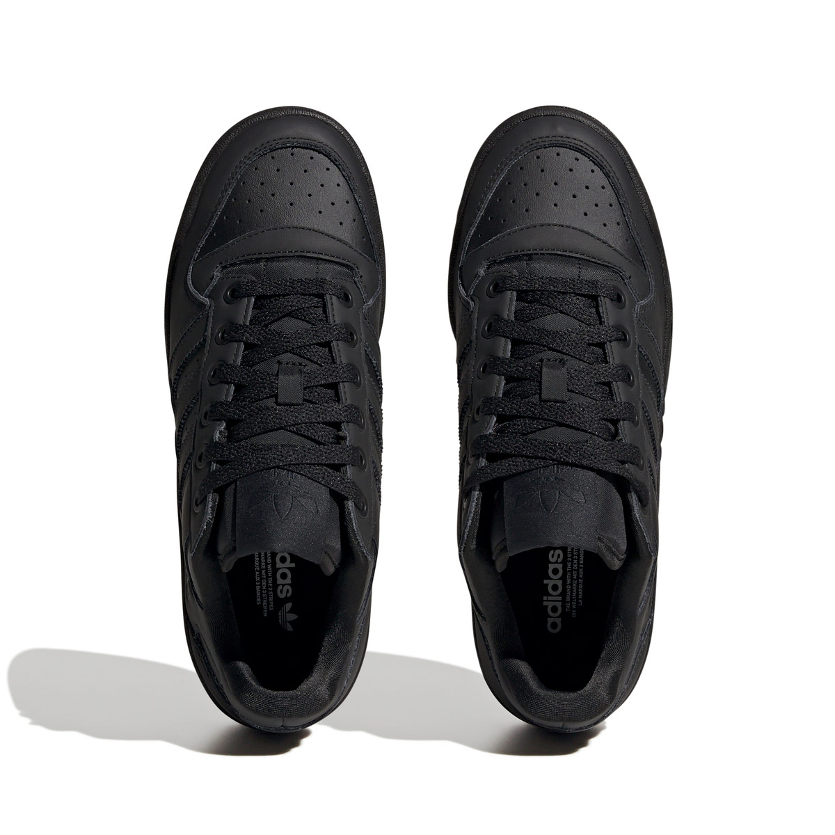 ZAPATILLAS MUJER ADIDAS ORIGINALS CASUALES NEGRO FORUM BOLD STRIPES CUERO - 6