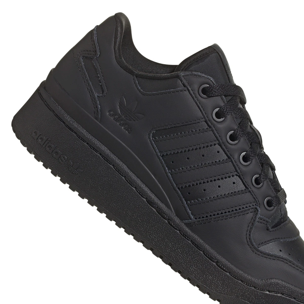 ZAPATILLAS MUJER ADIDAS ORIGINALS CASUALES NEGRO FORUM BOLD STRIPES CUERO - 8