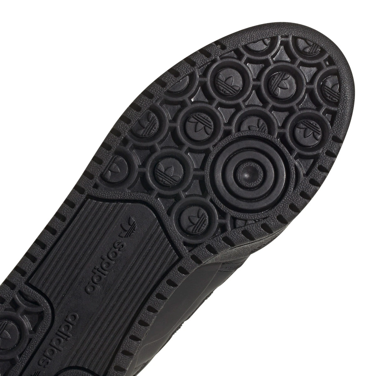 ZAPATILLAS MUJER ADIDAS ORIGINALS CASUALES NEGRO FORUM BOLD STRIPES CUERO - 9
