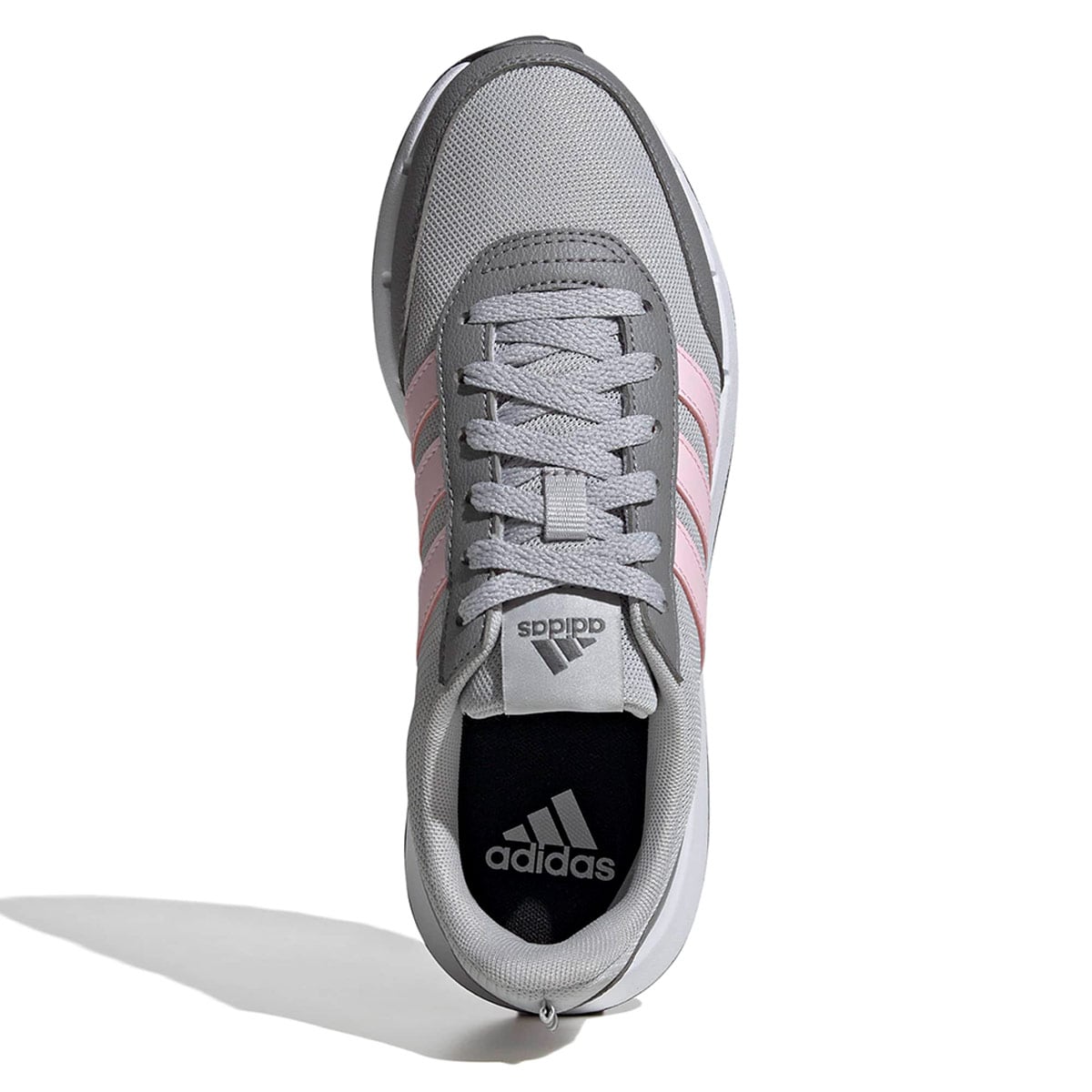 ZAPATILLAS MUJER ADIDAS CASUALES GRIS RUN50S - 5