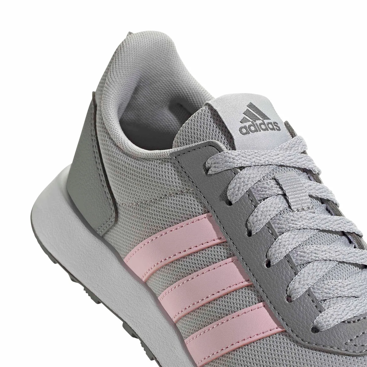 ZAPATILLAS MUJER ADIDAS CASUALES GRIS RUN50S - 8