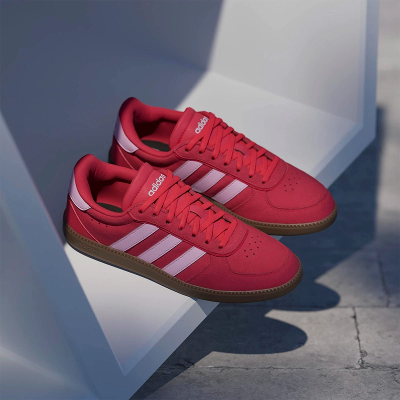 ZAPATILLAS MUJER ADIDAS CASUALES ROJO BREAKNET SLEEK - 11