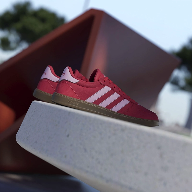 ZAPATILLAS MUJER ADIDAS CASUALES ROJO BREAKNET SLEEK - 12
