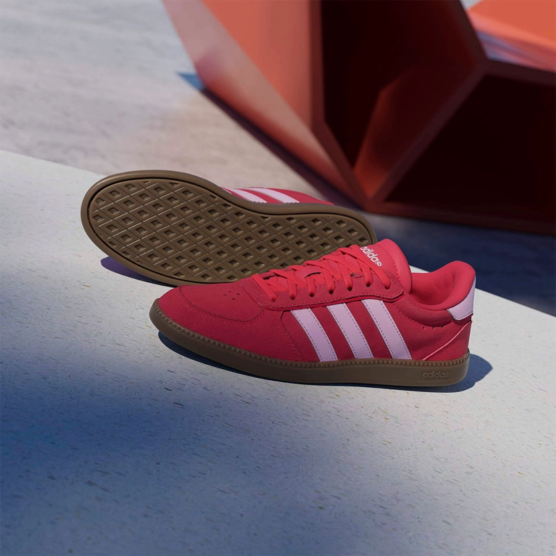 ZAPATILLAS MUJER ADIDAS CASUALES ROJO BREAKNET SLEEK - 10