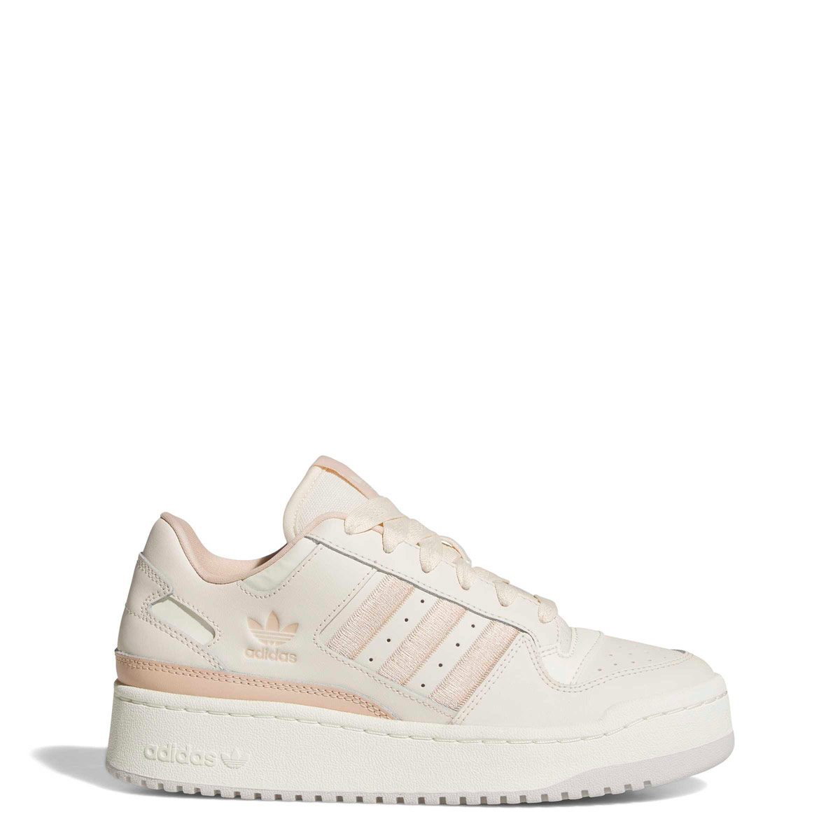 ZAPATILLAS MUJER ADIDAS ORIGINALS CASUALES BLANCO FORUM BOLD STRIPES CUERO - 1