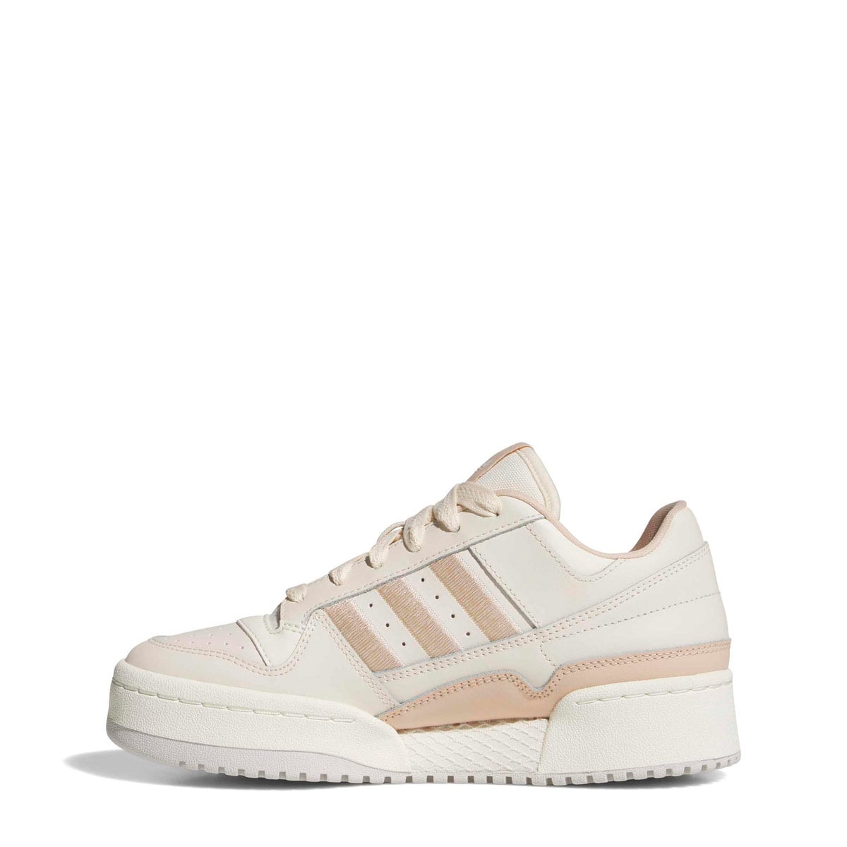 ZAPATILLAS MUJER ADIDAS ORIGINALS CASUALES BLANCO FORUM BOLD STRIPES CUERO - 2