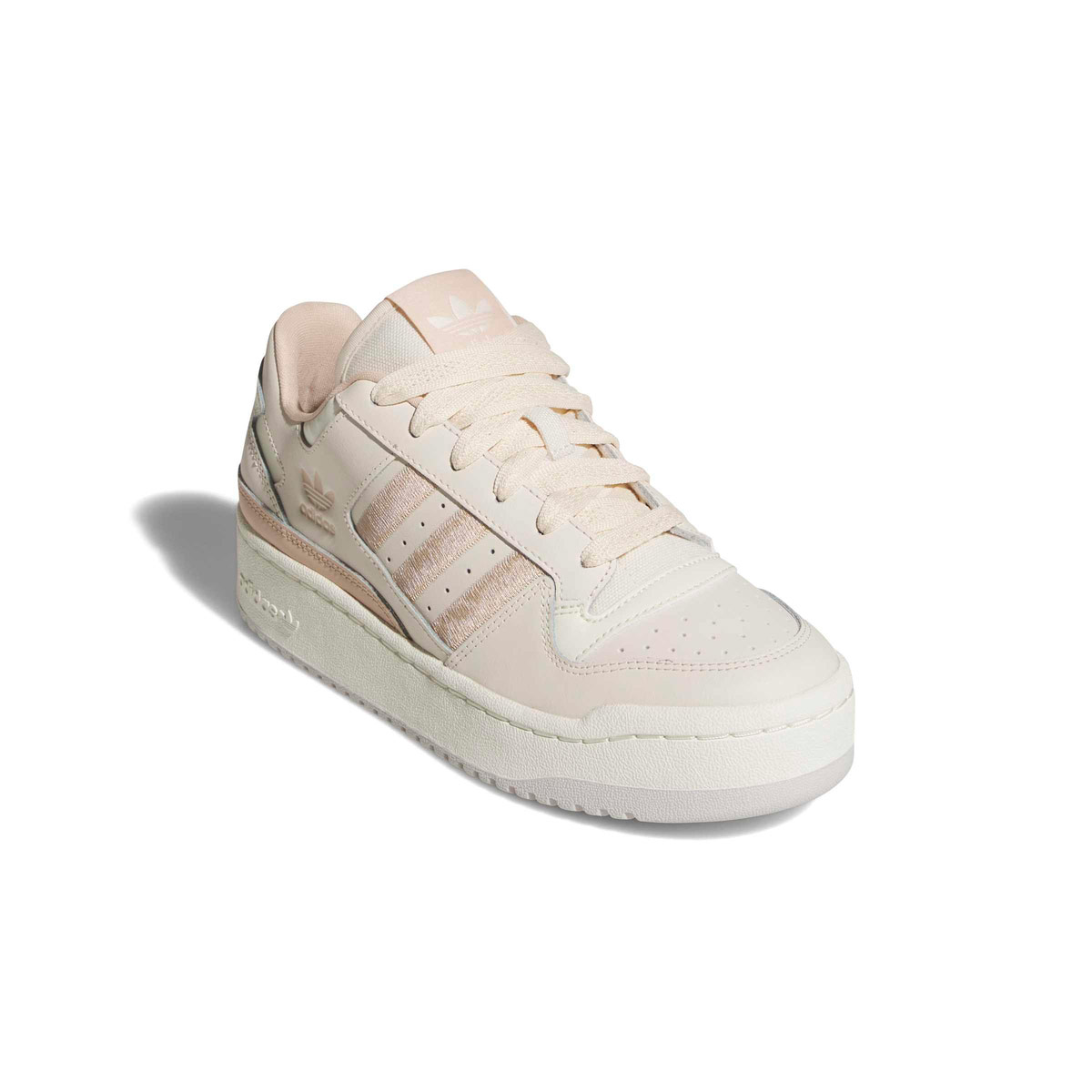 ZAPATILLAS MUJER ADIDAS ORIGINALS CASUALES BLANCO FORUM BOLD STRIPES CUERO - 3