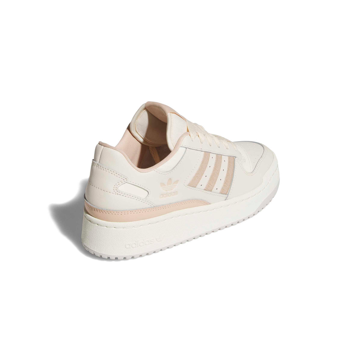 ZAPATILLAS MUJER ADIDAS ORIGINALS CASUALES BLANCO FORUM BOLD STRIPES CUERO - 4