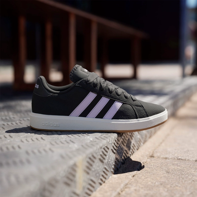 ZAPATILLAS MUJER ADIDAS CASUALES NEGRO GRAND COURT BASE 00S - 9