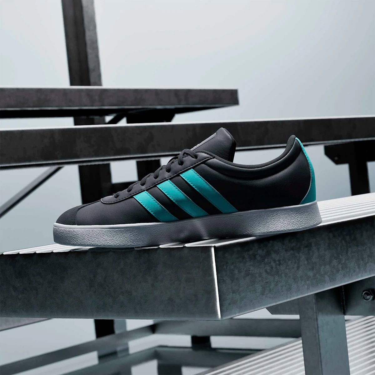 ZAPATILLAS HOMBRE ADIDAS URBANO NEGRO VL COURT MER - 10