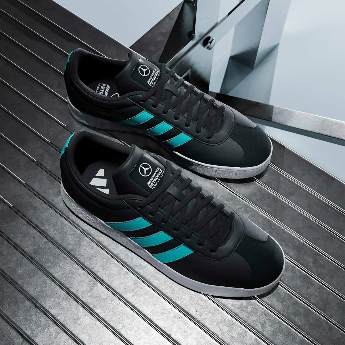 ZAPATILLAS HOMBRE ADIDAS URBANO NEGRO VL COURT MER - 11