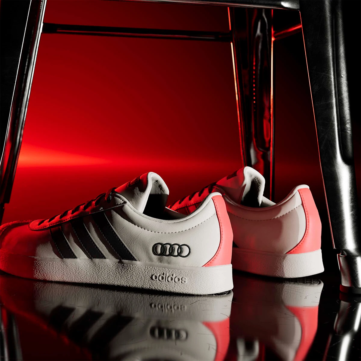 ZAPATILLAS HOMBRE ADIDAS URBANO BLANCO VL COURT AUDI F1 TEAM - 11