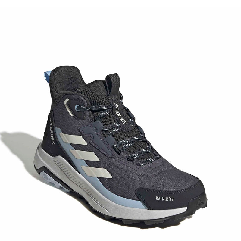 ZAPATILLAS MUJER ADIDAS TERREX TREKKING GRIS ANYLANDER MID RAIN.RDY - 2