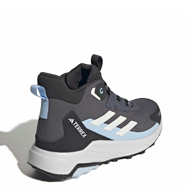 ZAPATILLAS MUJER ADIDAS TERREX TREKKING GRIS ANYLANDER MID RAIN.RDY - 5