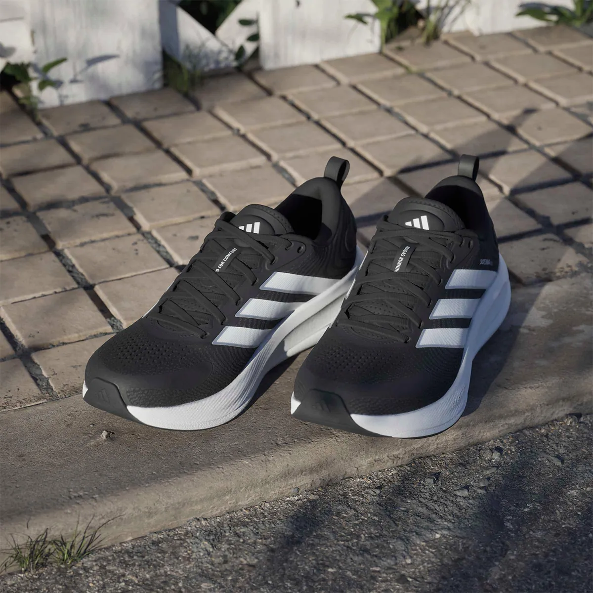 ZAPATILLAS HOMBRE ADIDAS RUNNING NEGRO SUPERNOVA EASE 2  - 10