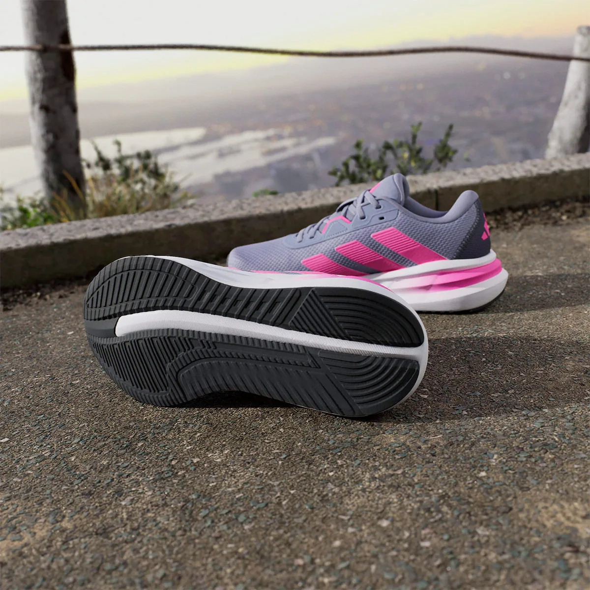 ZAPATILLAS MUJER ADIDAS RUNNING GRIS GALAXY 7 - 9