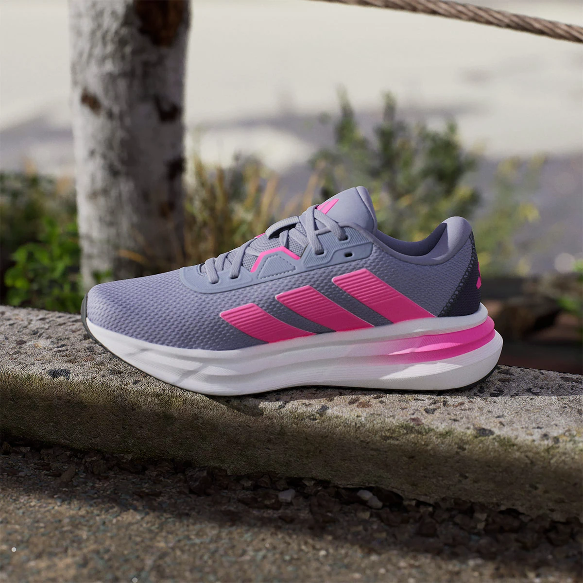 ZAPATILLAS MUJER ADIDAS RUNNING GRIS GALAXY 7 - 10