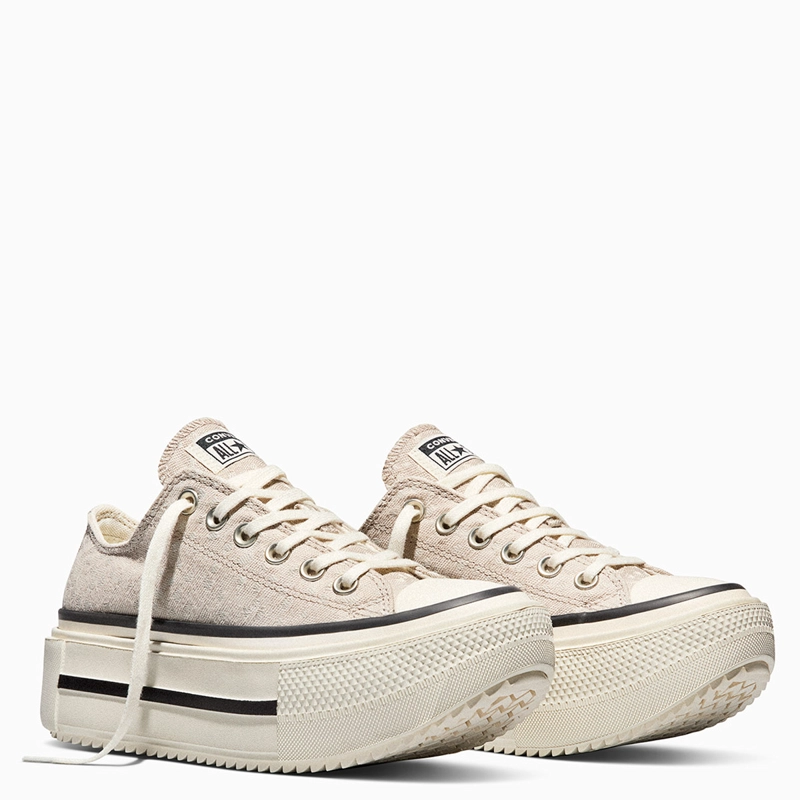 ZAPATILLAS UNISEX CONVERSE URBANA BLANCO CHUCK TAYLOR ALL STAR LIFT DOUBLE STACK - 2