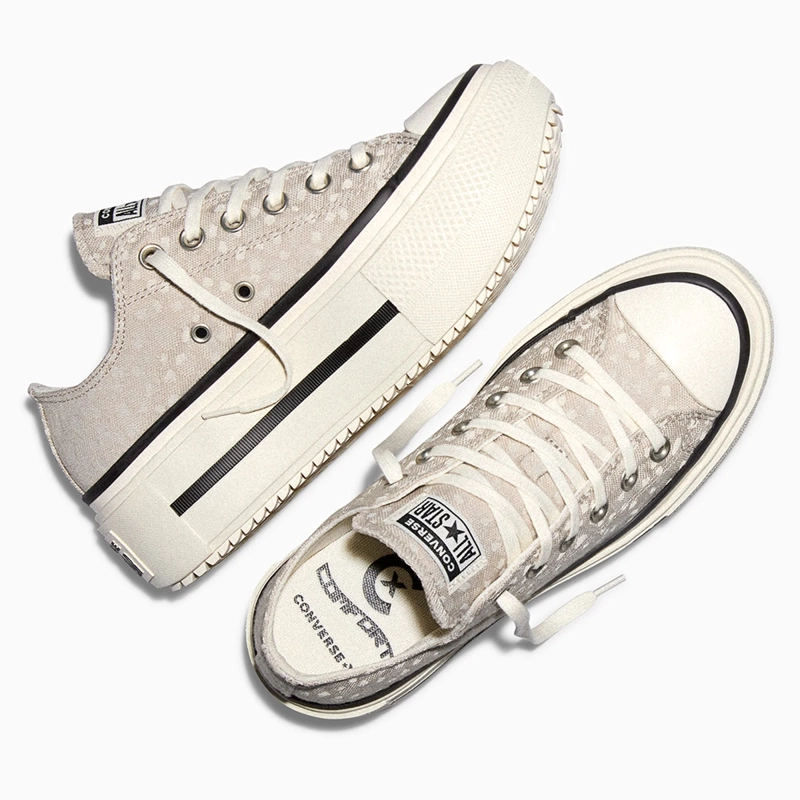 ZAPATILLAS UNISEX CONVERSE URBANA BLANCO CHUCK TAYLOR ALL STAR LIFT DOUBLE STACK - 3