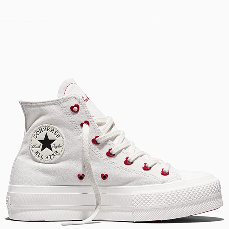ZAPATILLAS MUJER CONVERSER URBANS BLANCO CHUCK TAYLOR ALL STAR LIFT  - 1