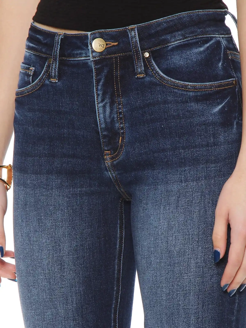 JEANS MUJER WADOS ALGODÓN RECTO TIRO ALTO - 5