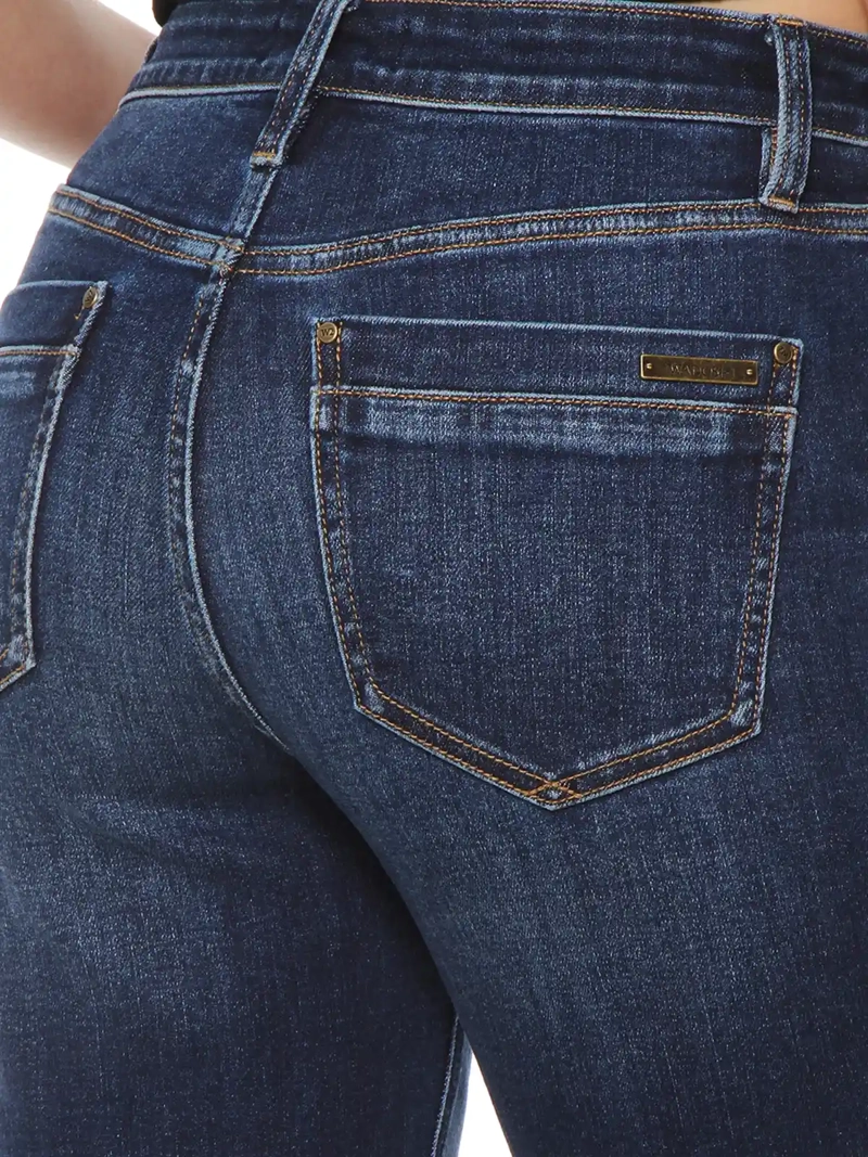 JEANS MUJER WADOS ALGODÓN RECTO TIRO ALTO - 6