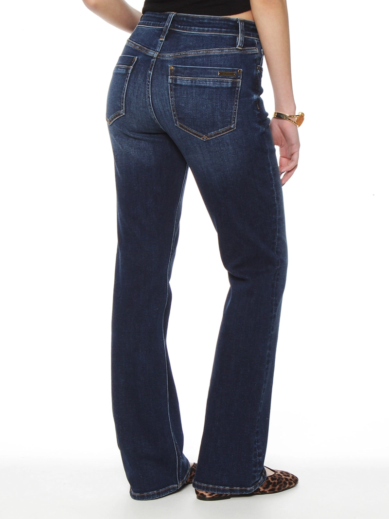 JEANS MUJER WADOS ALGODÓN RECTO TIRO ALTO - 4