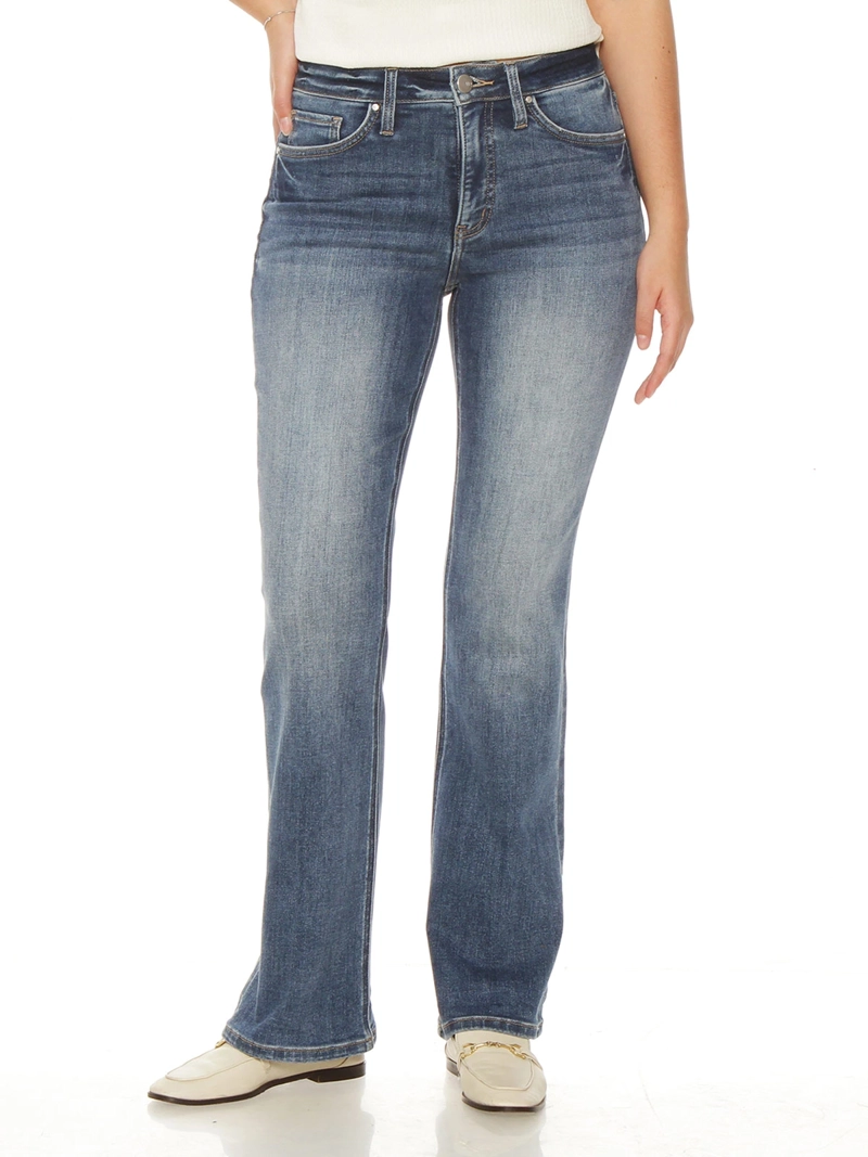JEANS MUJER WADOS ALGODÓN RECTO TIRO ALTO - 2