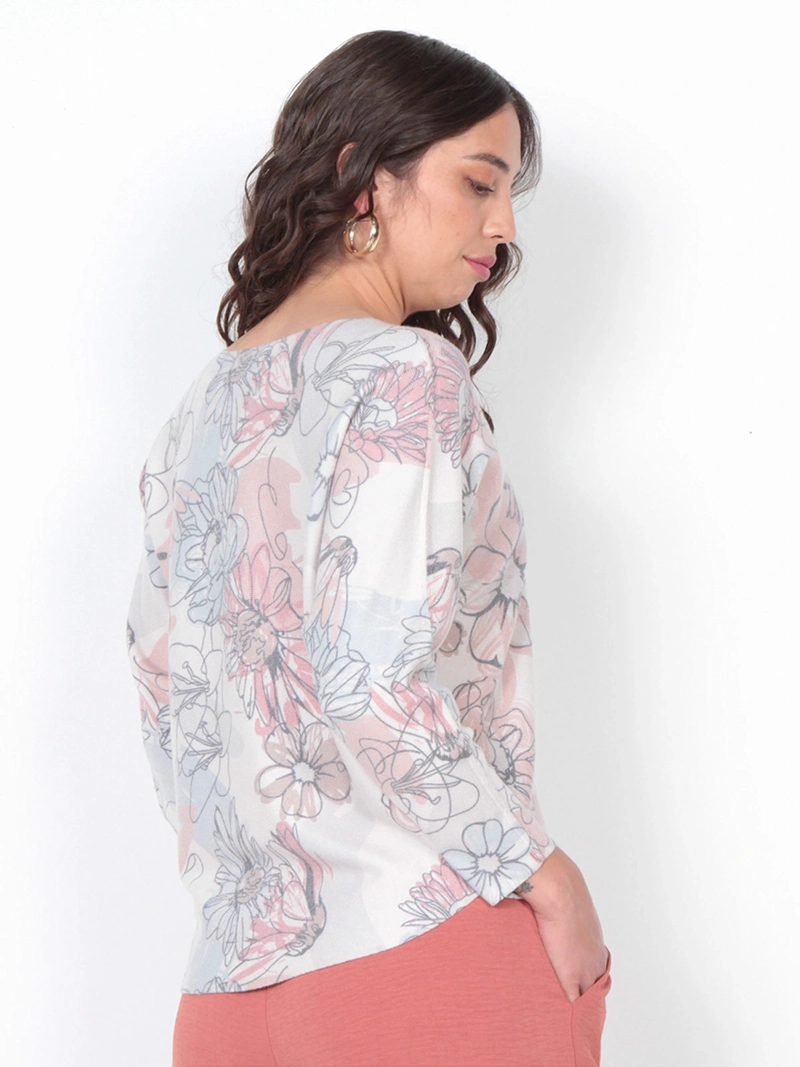 SWEATER MUJER WADOS ESCOTE REDONDO MANGA 3/4 - 4