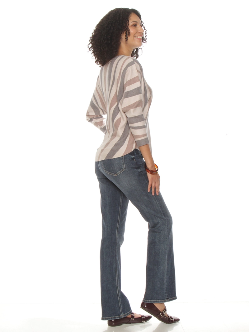 SWEATER MUJER WADOS ESCOTE REDONDO MANGA 3/4 - 3