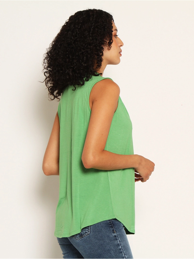 POLERA MUJER WADOS ESCOTE EN V SIN MANGAS - 5