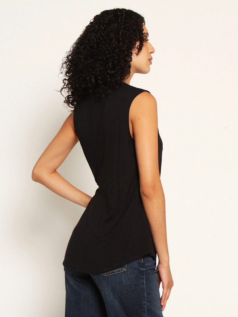 POLERA MUJER WADOS ESCOTE EN V SIN MANGAS - 5