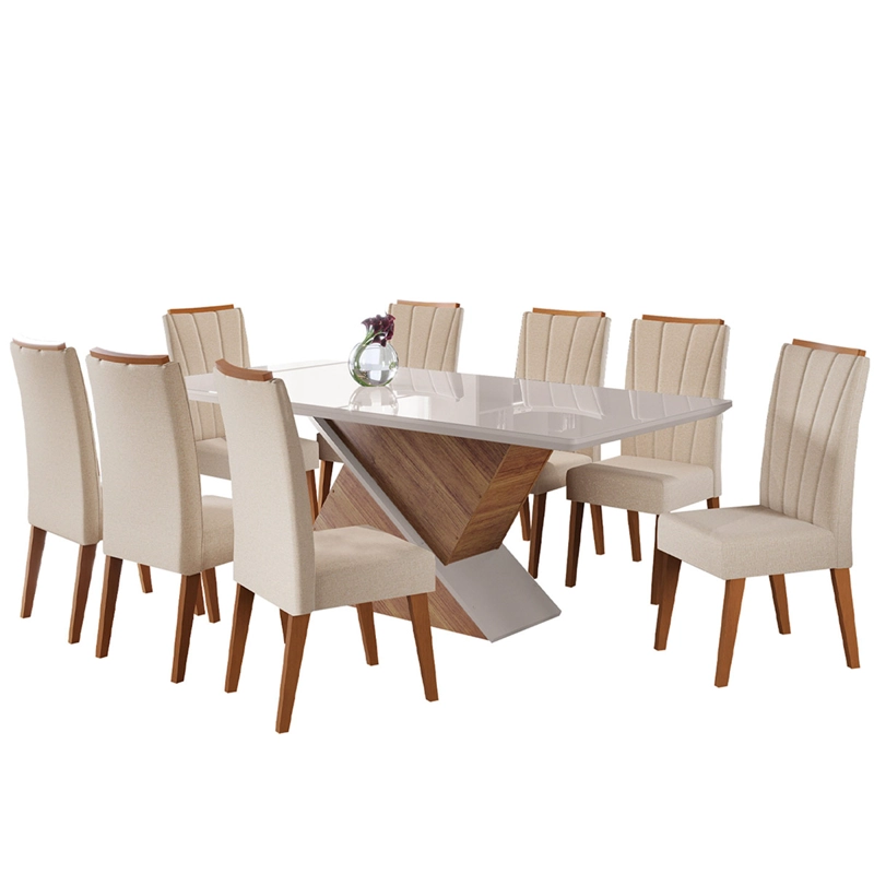 JUEGO DE COMEDOR DI PORETTI DESIGN ELITE 8 SILLAS - 2