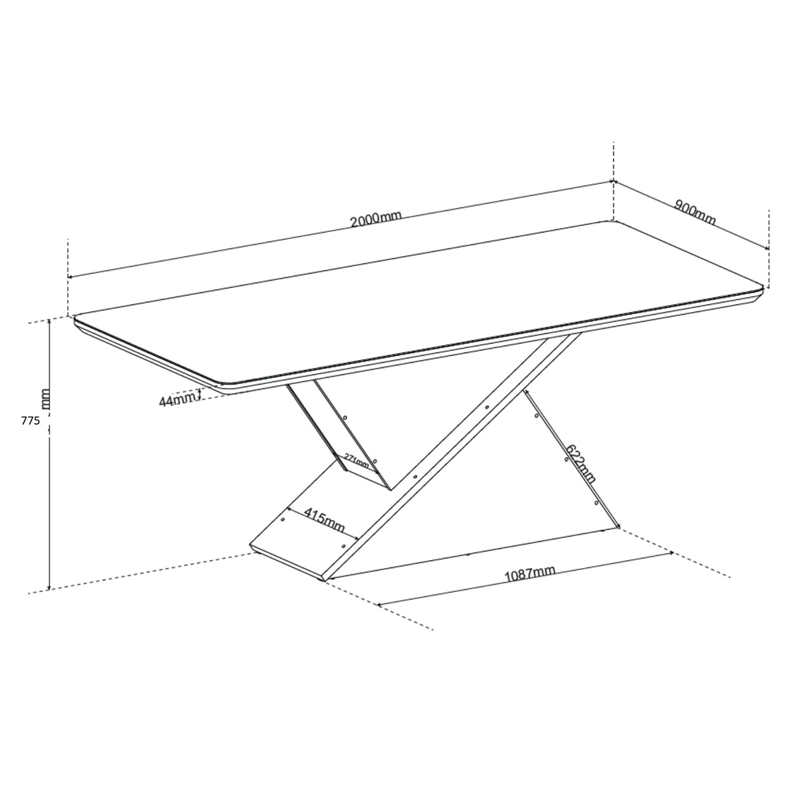 JUEGO DE COMEDOR DI PORETTI DESIGN ELITE 8 SILLAS - 4