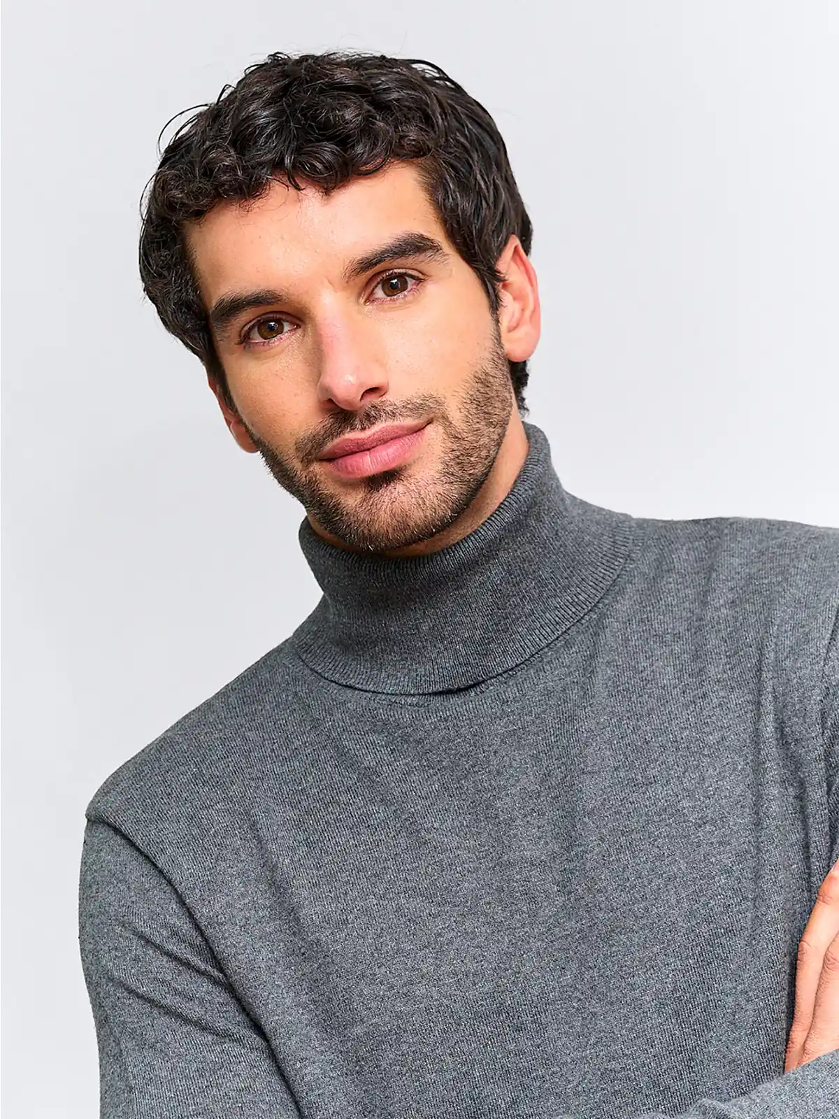 SWEATER HOMBRE MARQUIS ALGODÓN CUELLO ALTO - 3