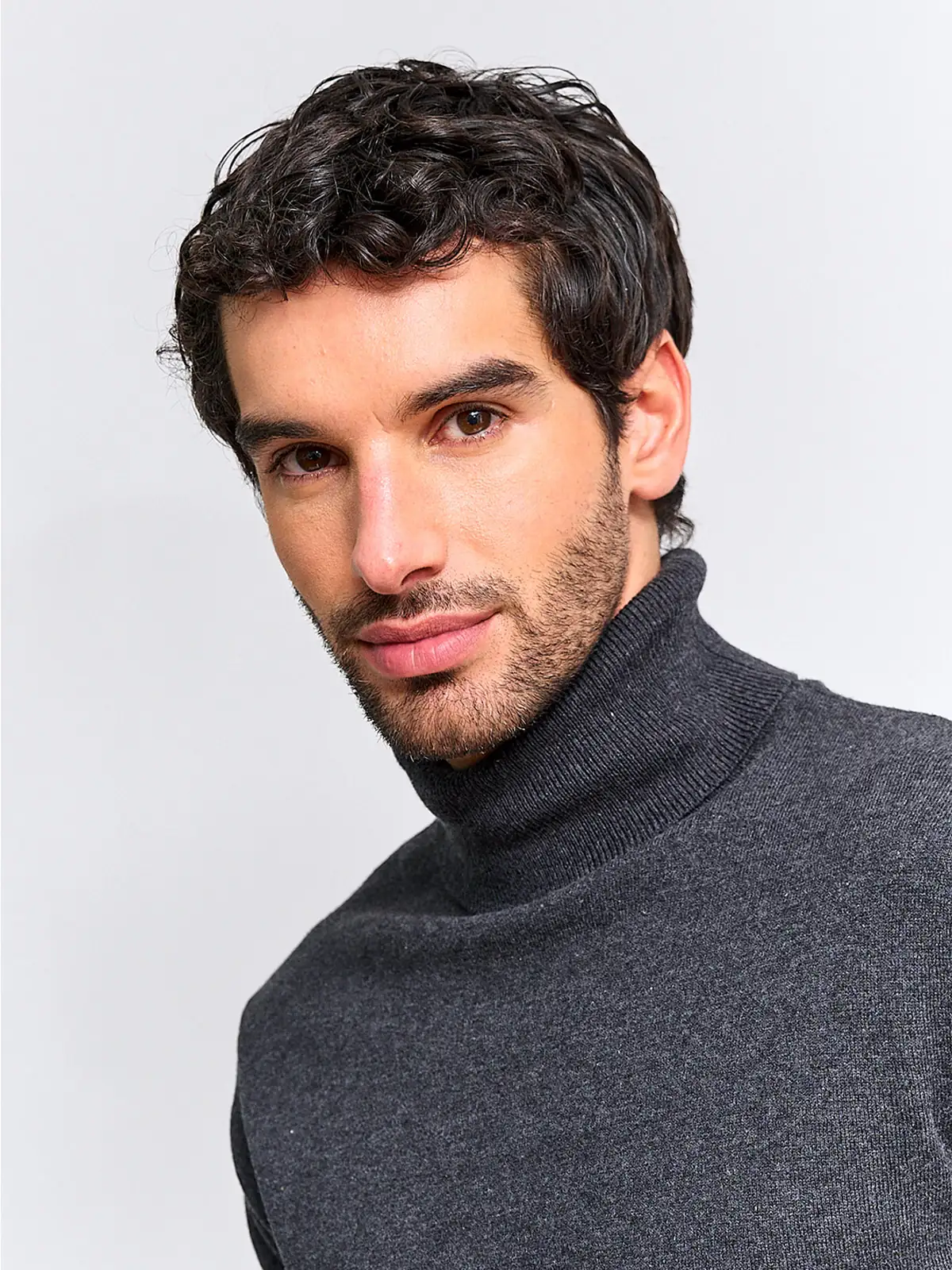 SWEATER HOMBRE MARQUIS ALGODÓN CUELLO ALTO - 3
