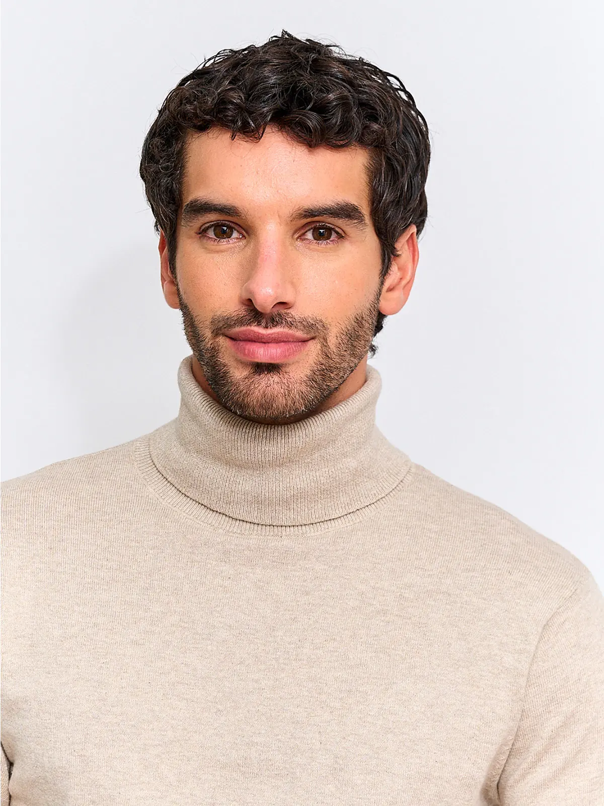 SWEATER HOMBRE MARQUIS ALGODÓN CUELLO ALTO - 3