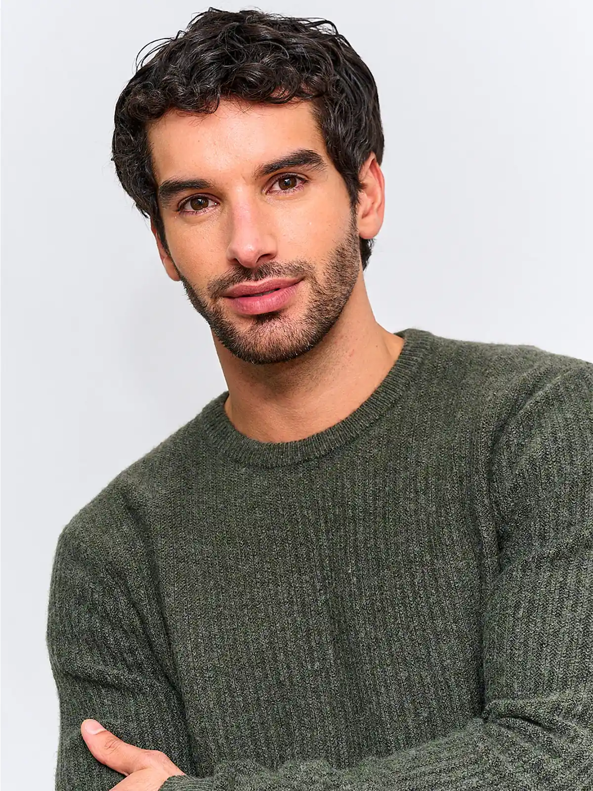 SWEATER HOMBRE MARQUIS LANA CUELLO REDONDO TEXTURA - 3