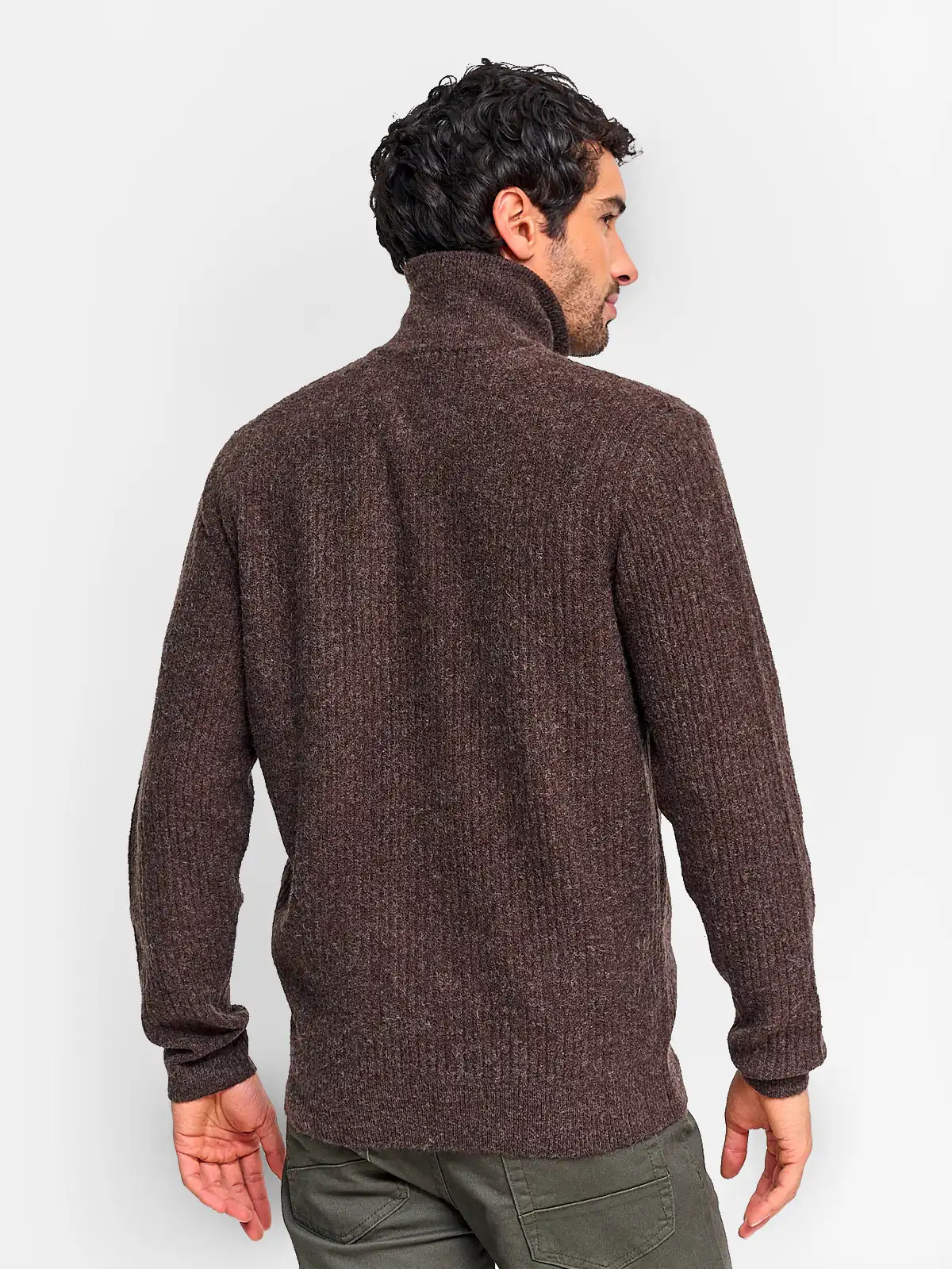 SWEATER HOMBRE MARQUIS LANA HALF ZIPPER - 2