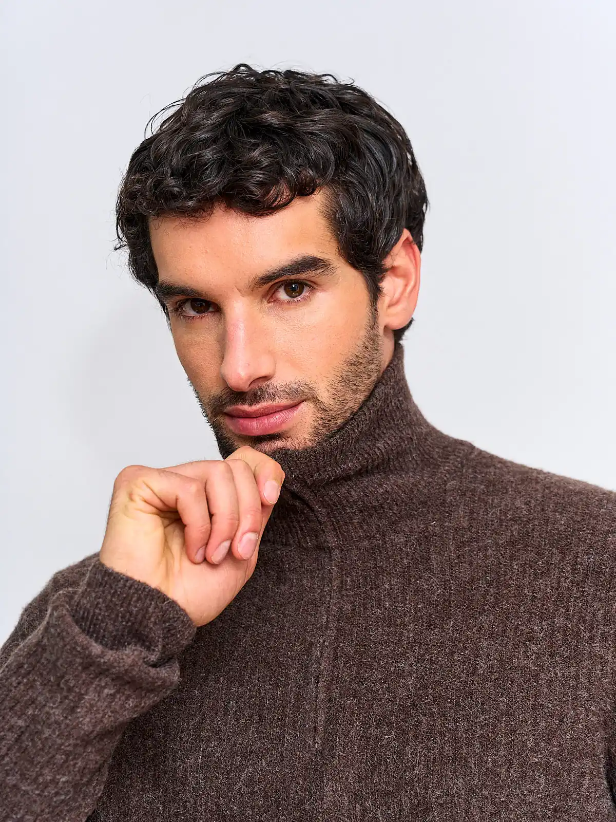 SWEATER HOMBRE MARQUIS LANA HALF ZIPPER - 3