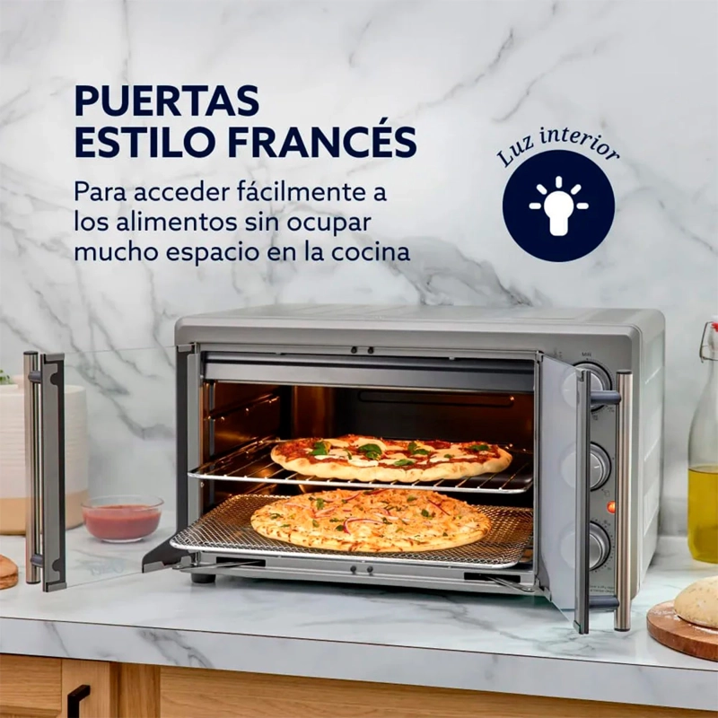 HORNO ELÉCTRICO OSTER 42L TSSTTV42FDMAFNS-052 CON FREIDORA DE AIRE - 7