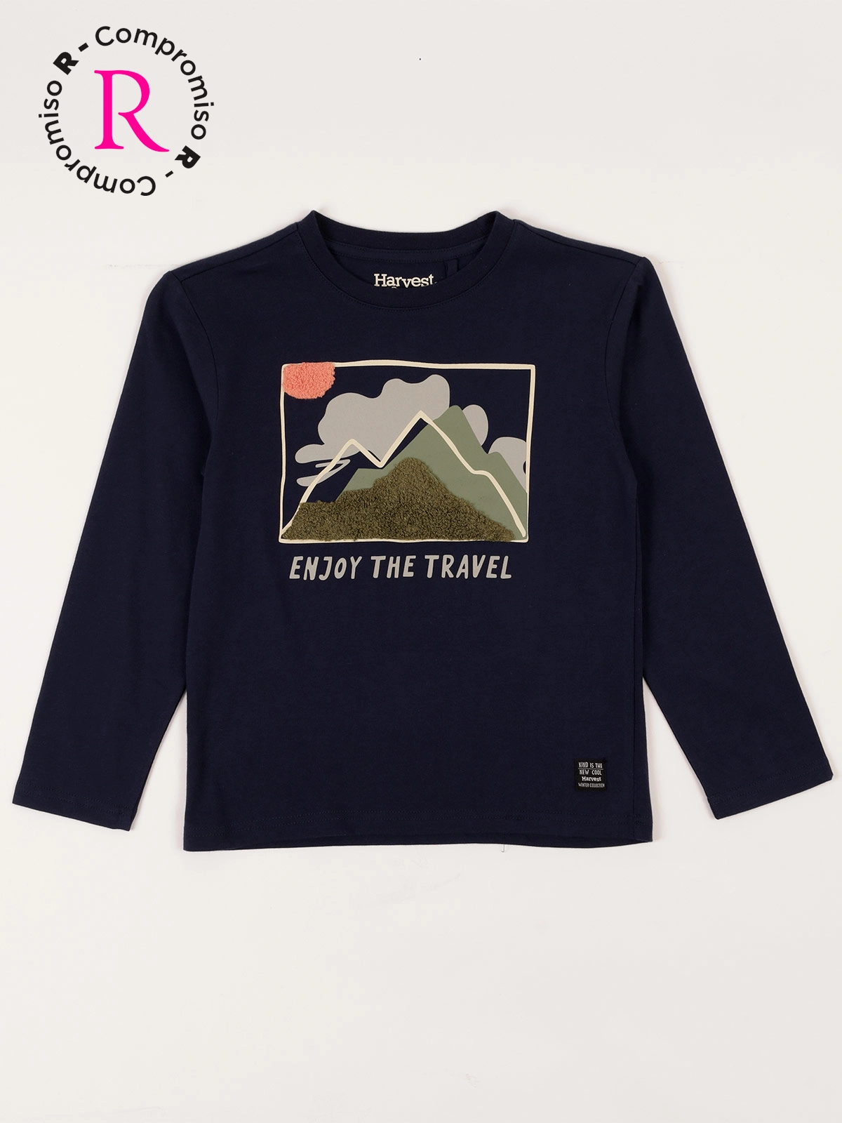 POLERA MANGA LARGA NIÑO HARVEST - 1