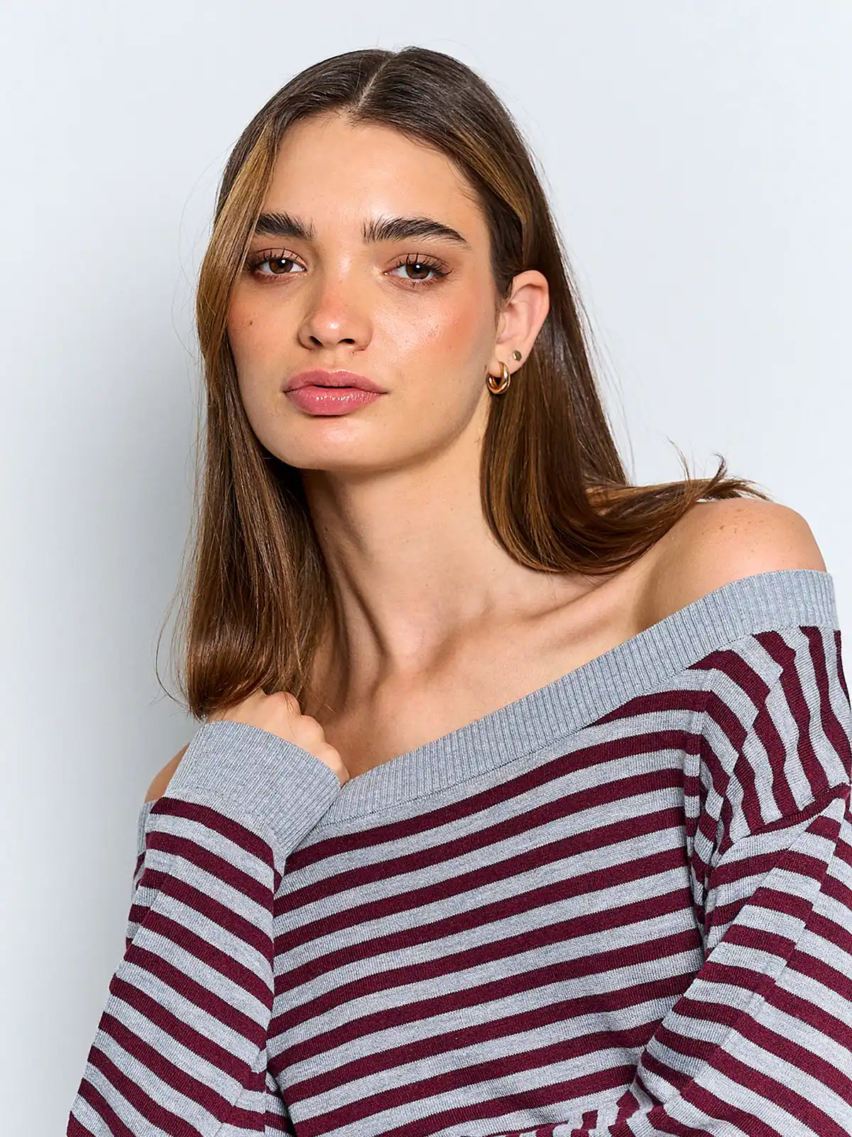 SWEATER MUJER INDEX MANGA LARGA ASIMÉTRICO - 3