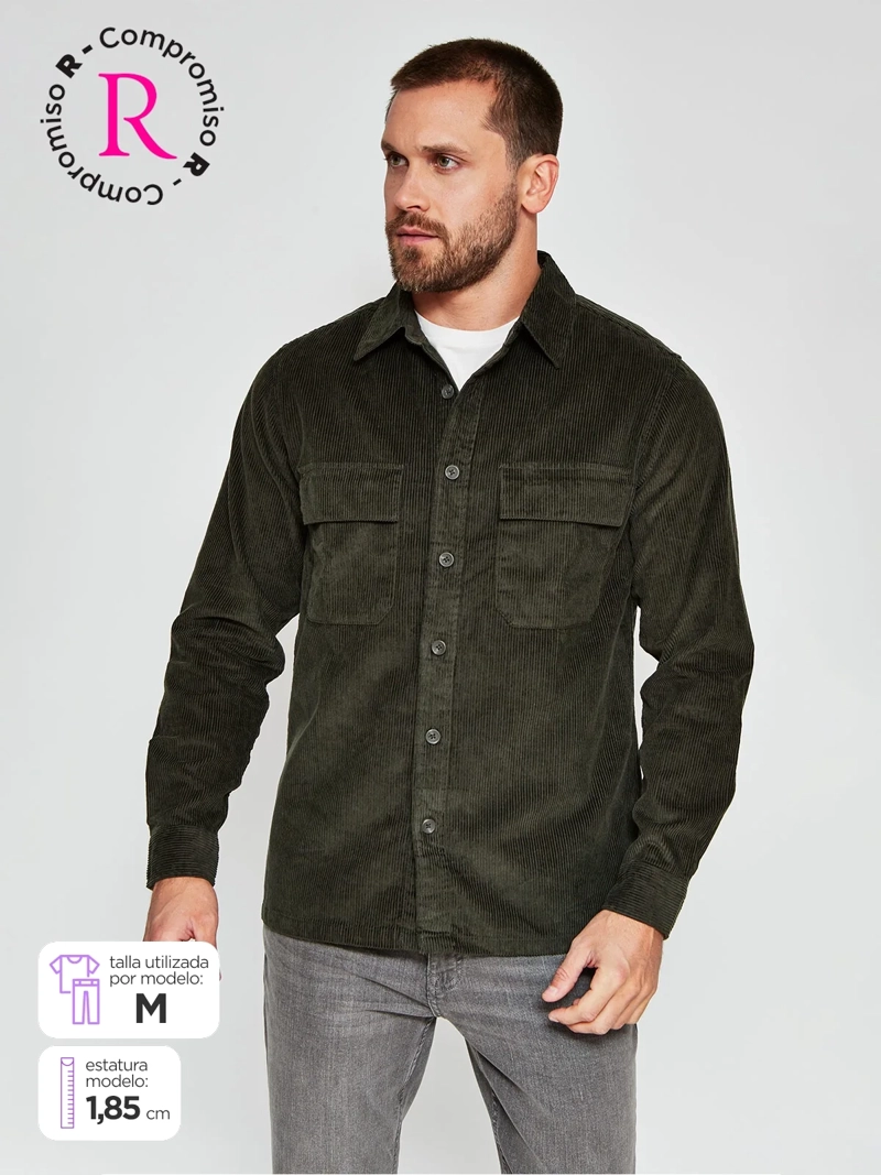 SOBRECAMISA HOMBRE MARQUIS MANGA LARGA COTELÉ - 1