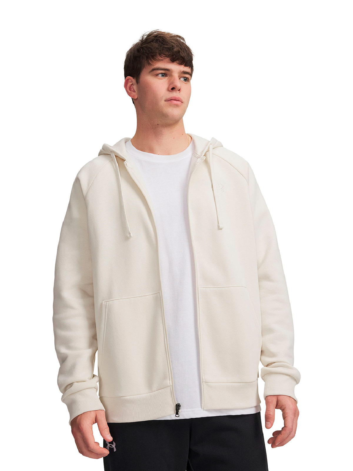 POLERÓN HOMBRE UNDER ARMOUR RIVAL FLEECE CON CAPUCHA - 1
