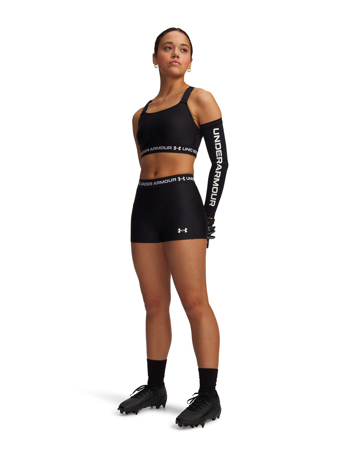 CALZA MUJER UNDER ARMOUR HEAT GEAR CORTA - 3