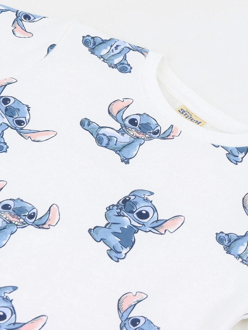POLERÓN NIÑA DISNEY STITCH CERRADO - 3